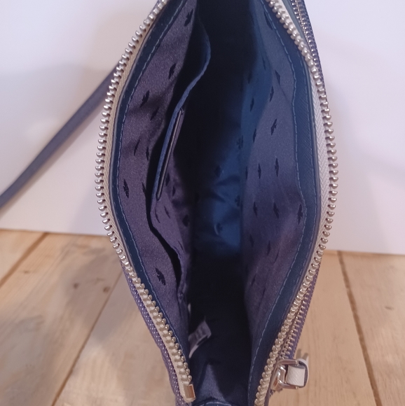 Kate Spade New York Cameron denim colorblock top zip crossbody - Picture 6 of 12